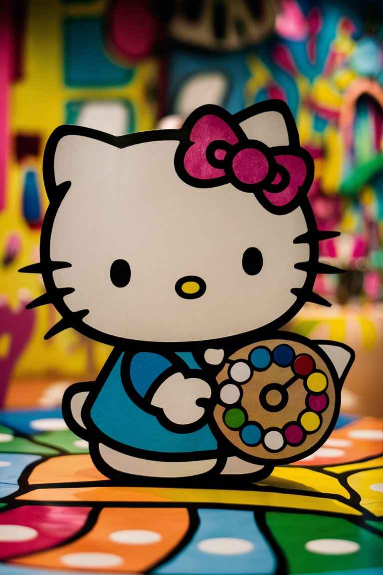 hello kitty coloring pages cute