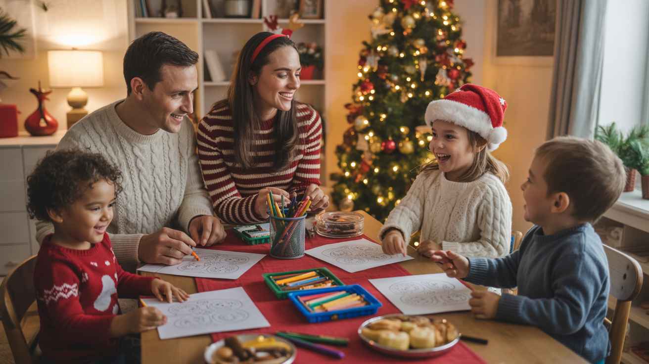 holiday coloring pages for adults