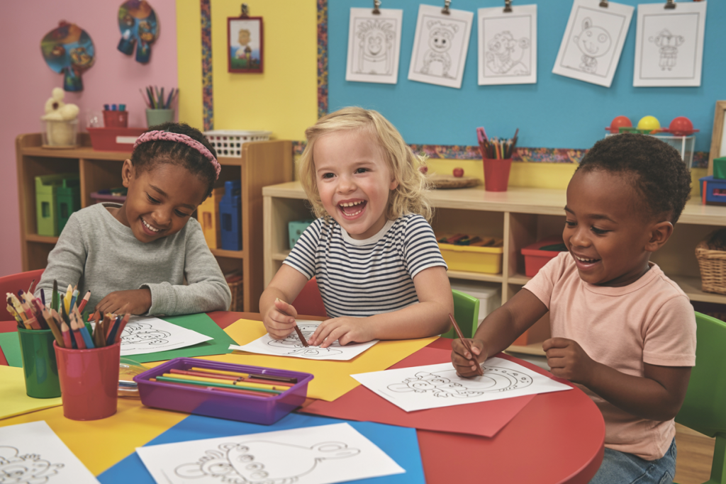 free printable coloring pages for kids summer