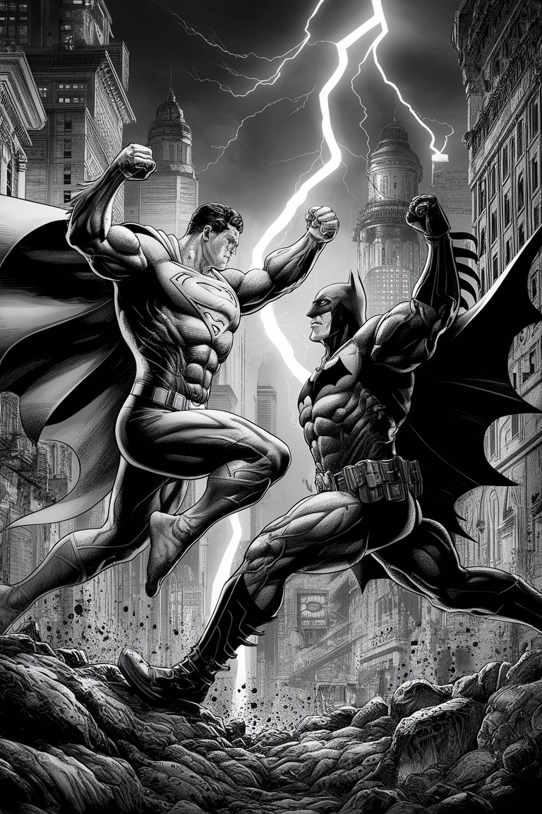 superman coloring pages for kids