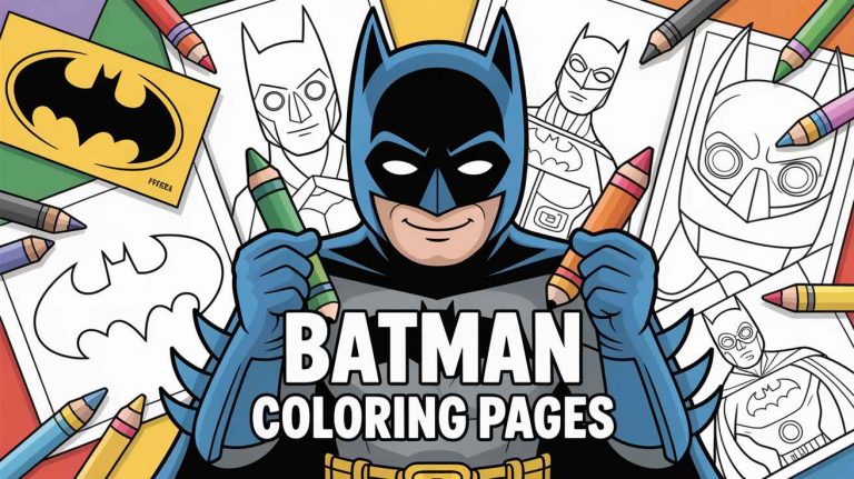 batman coloring pages