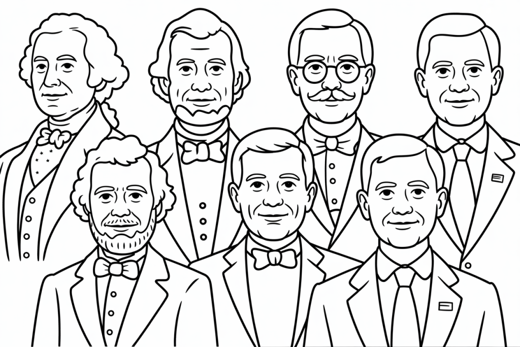 united states coloring pages free printable