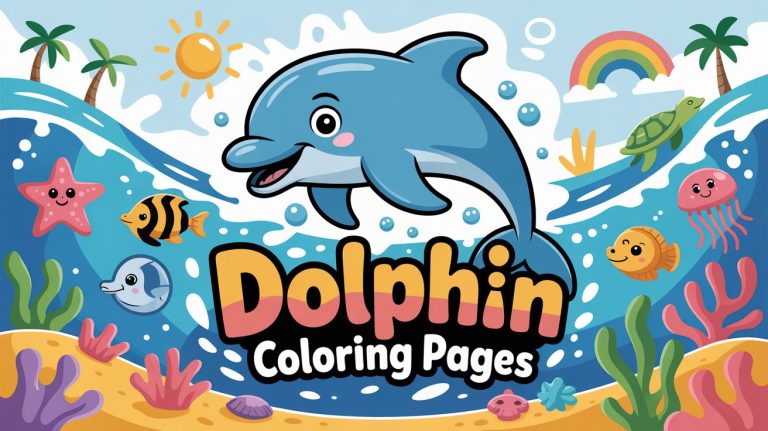 Dolphin Coloring Pages