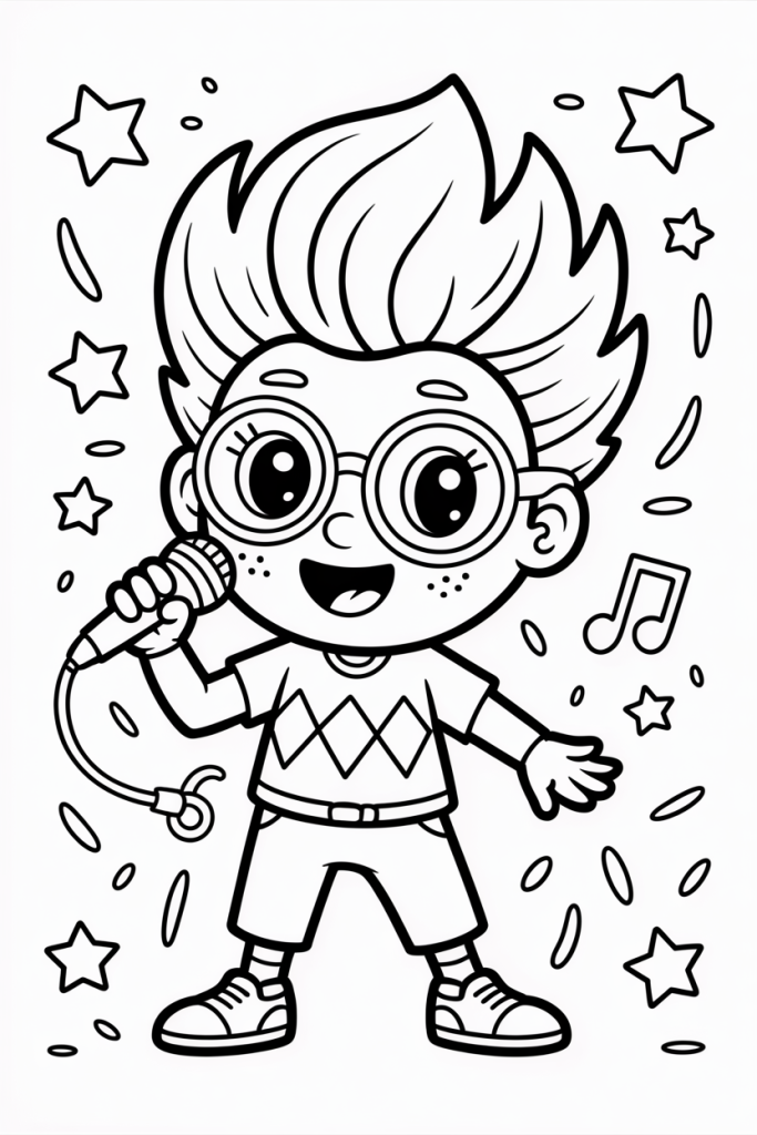 incredibox Sprunki Coloring Pages – Free Printables & Fan Favorites