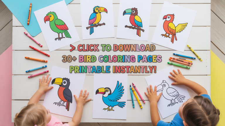 Bird Coloring Pages