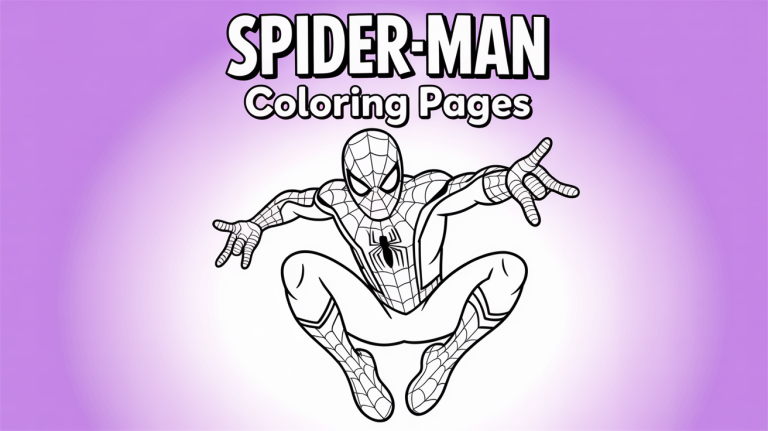 spiderman coloring pages printable