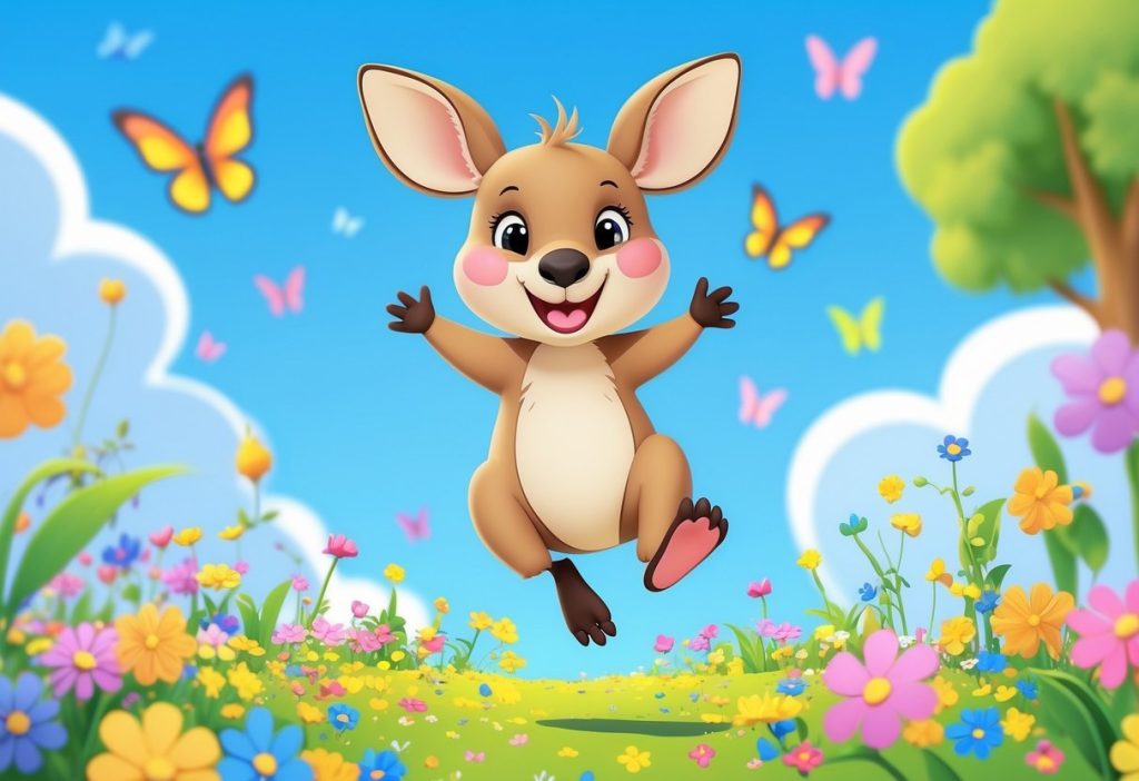 Kangaroo Coloring Pages