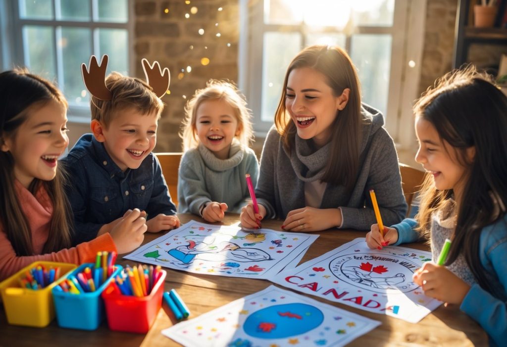 Canada Coloring Pages