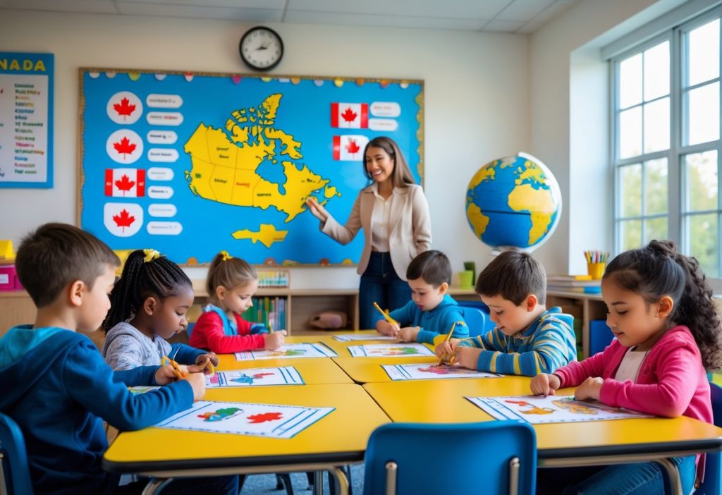 Canada Coloring Pages