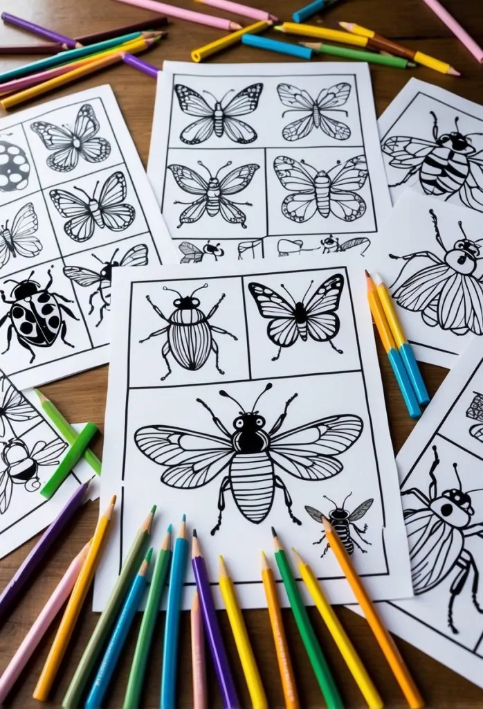 Bug Coloring Pages