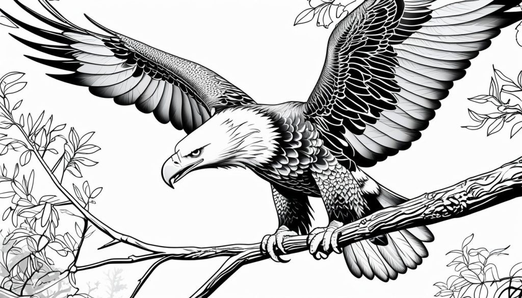 Eagle Coloring Page