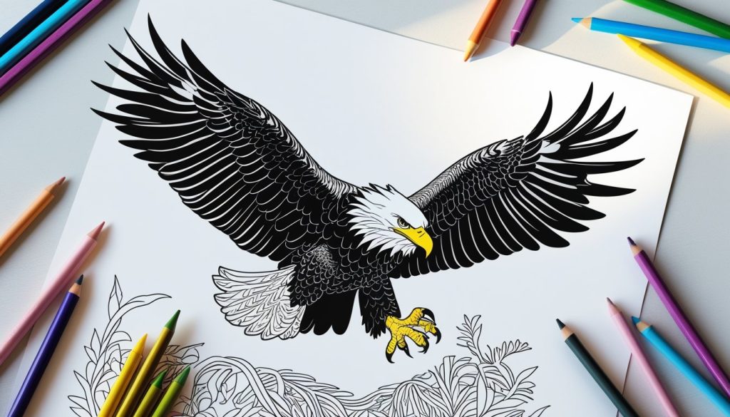 Eagle Coloring Page