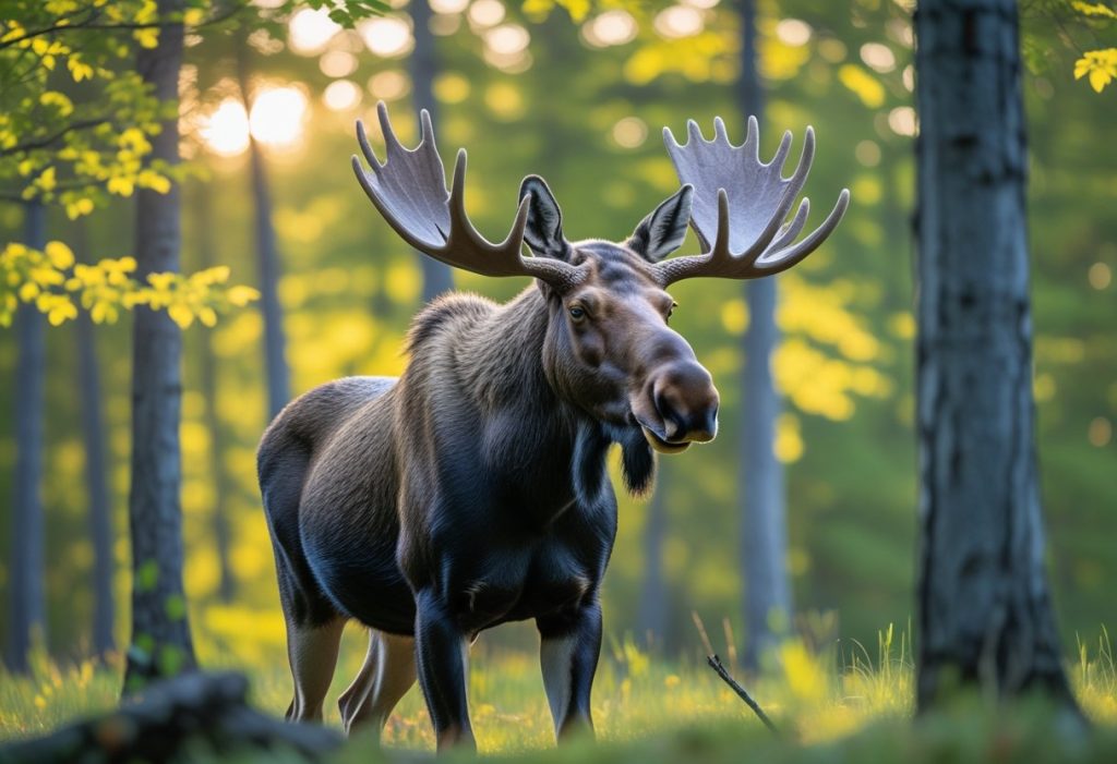 moose coloring pages printable