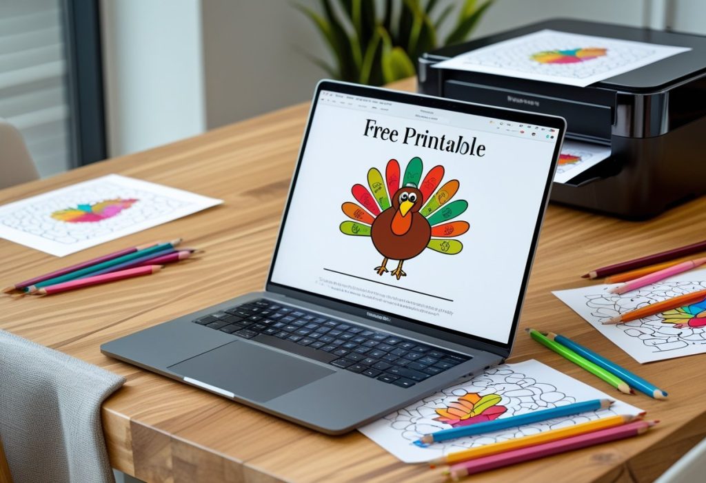 turkey coloring pages printable