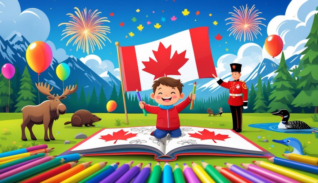 Canada Coloring Pages