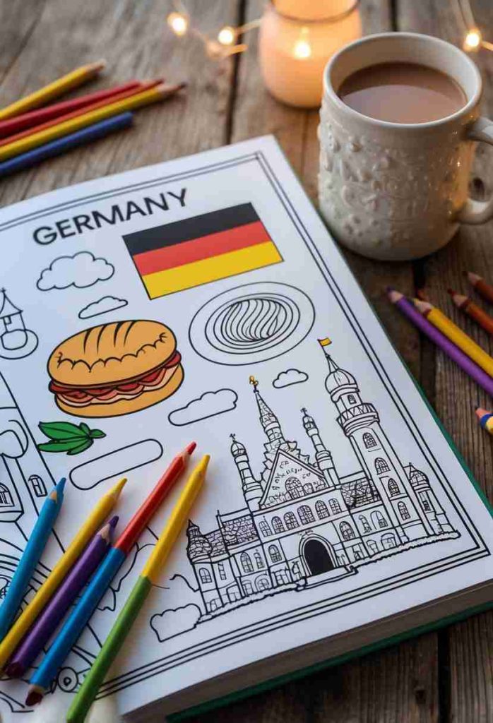 germany coloring pages