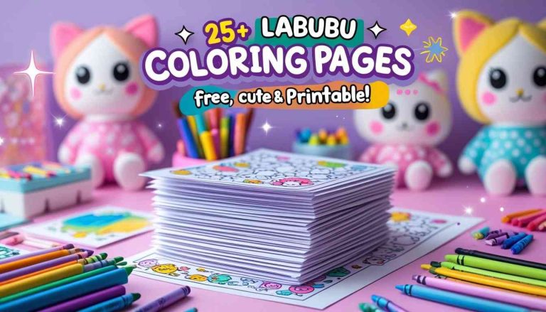 labubu coloring pages