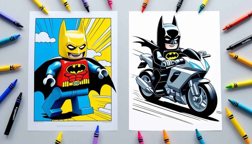 batman coloring pages motorcycle