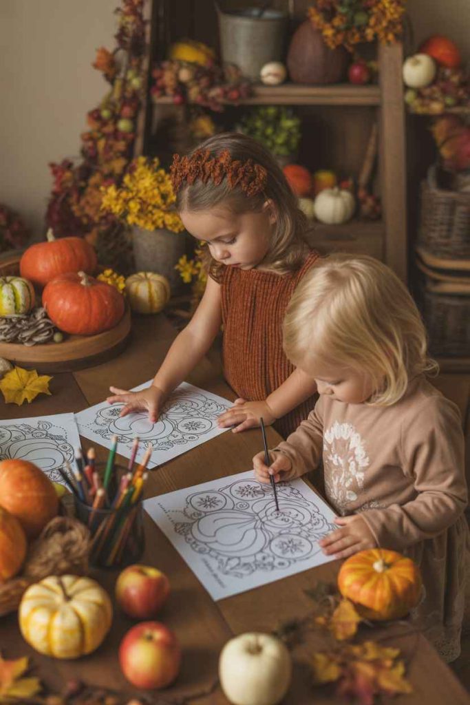 welcome fall coloring pages free