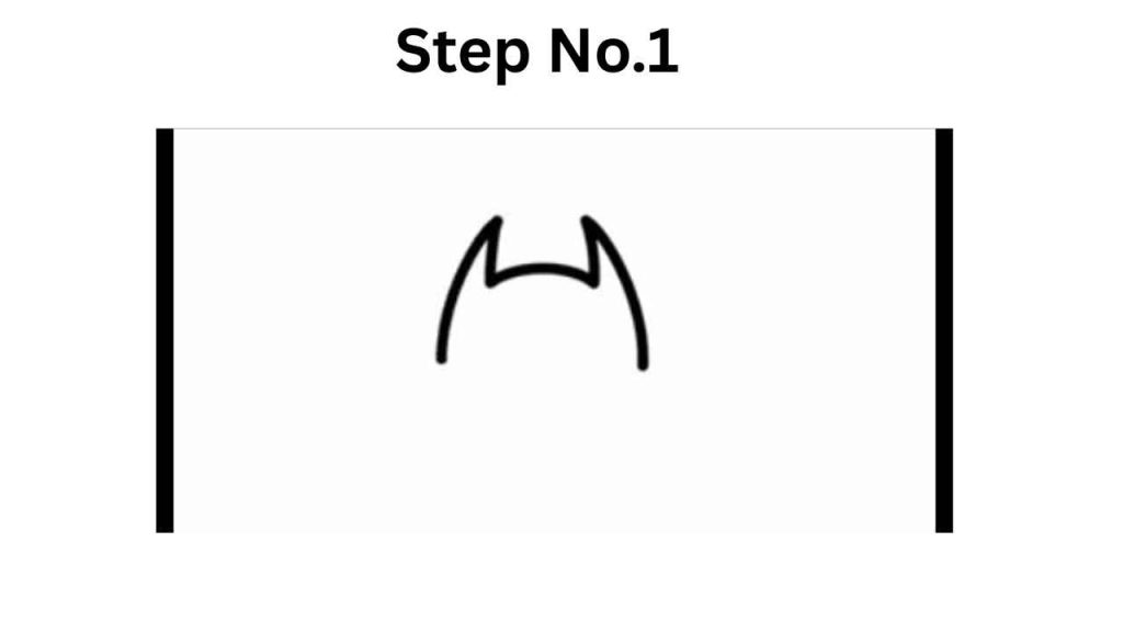 How to Draw a Bat-Step No.1