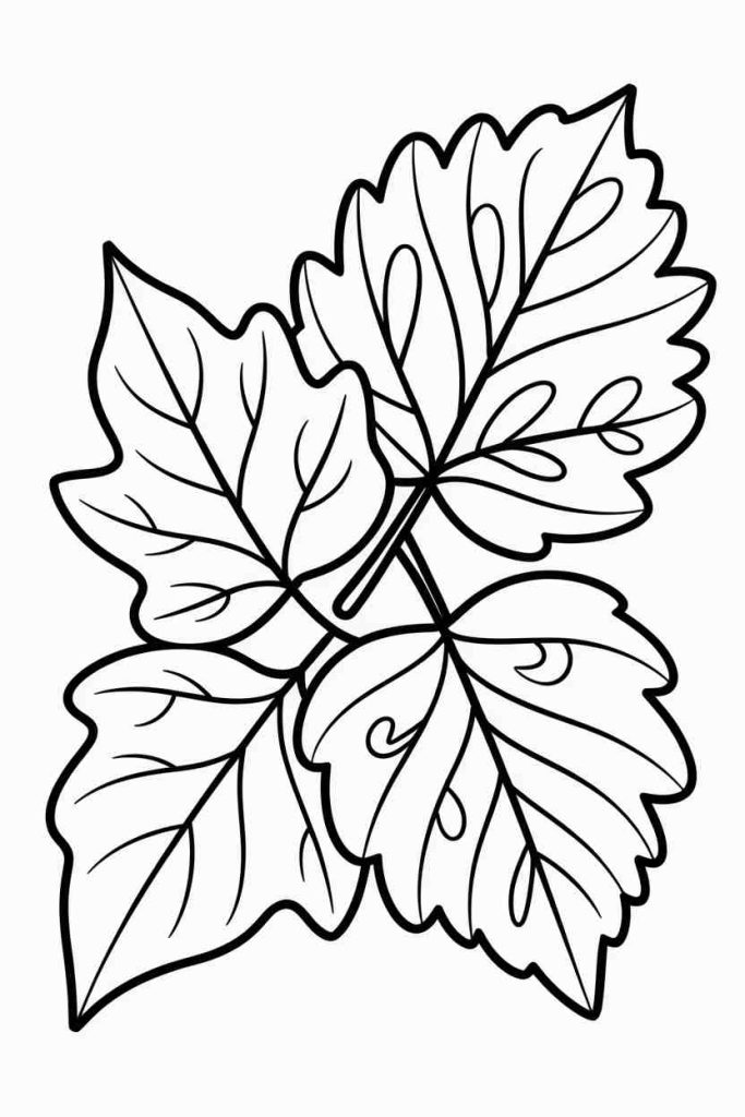 free printable autumn coloring pages for kids