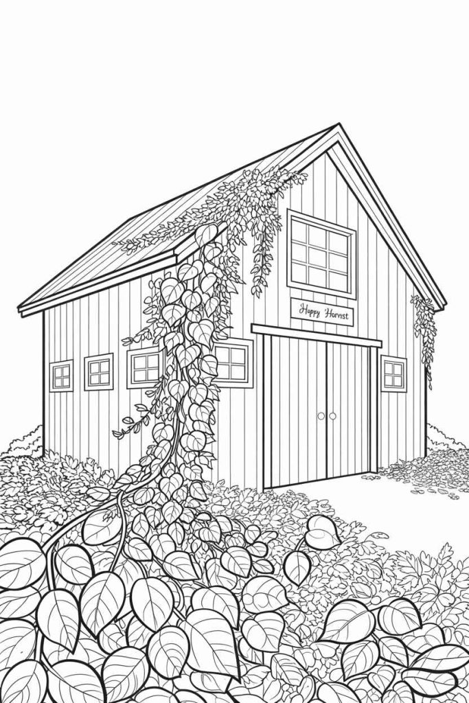 fall coloring pages printable