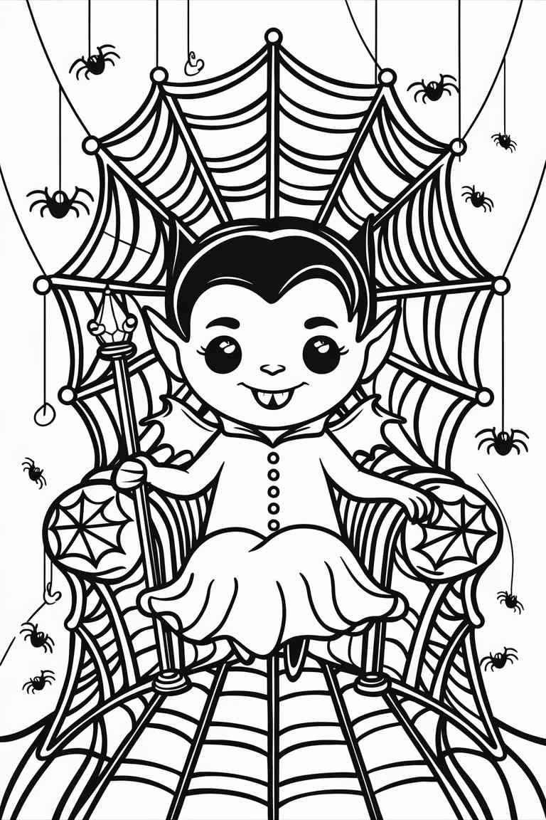 realistic vampire coloring pages