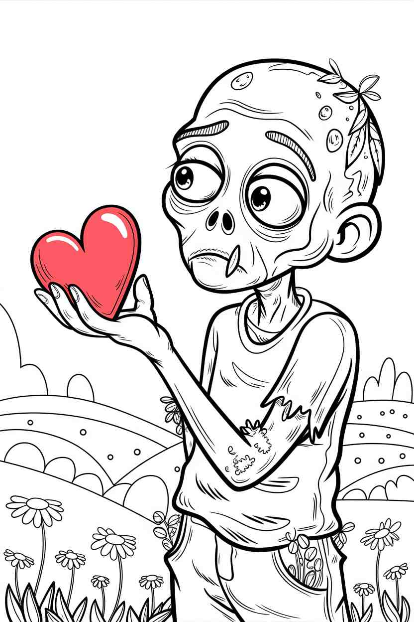 zombie monster truck coloring pages