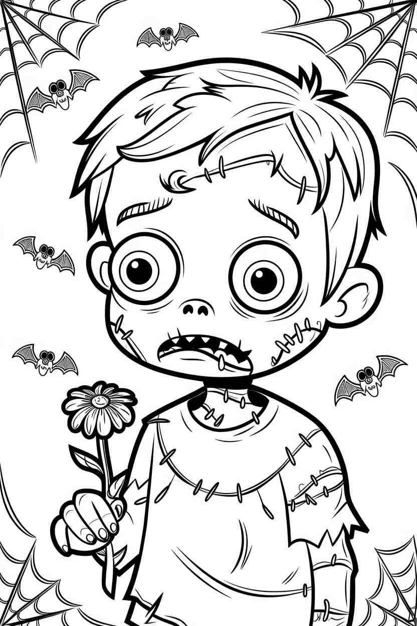 zombie minecraft coloring pages