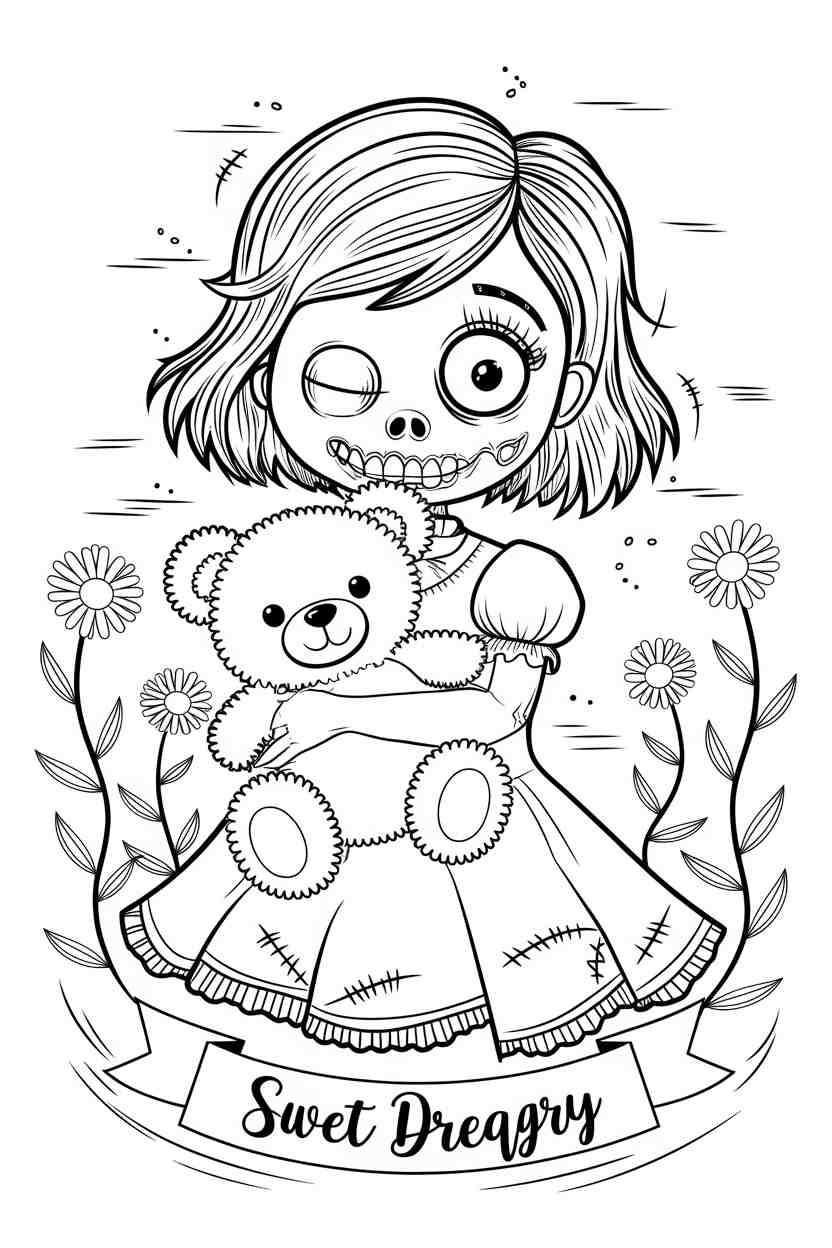 zombie minecraft coloring pages