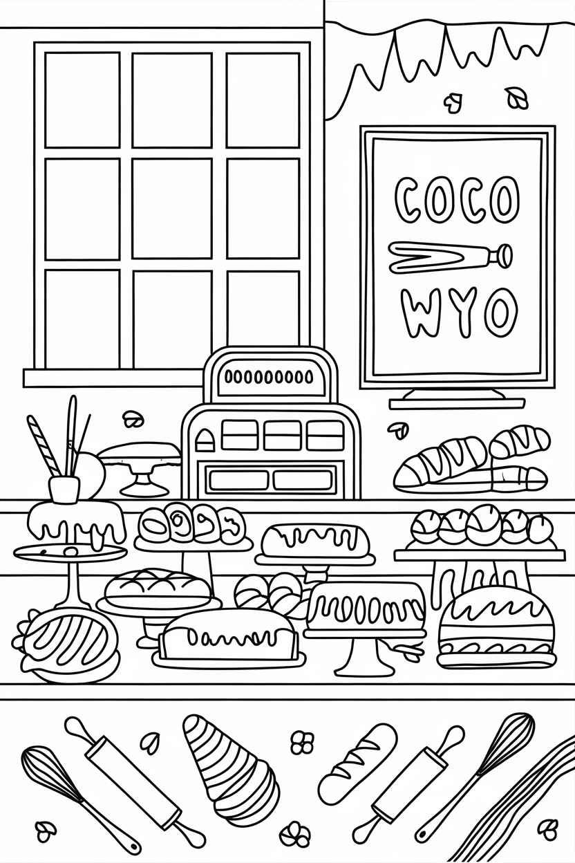 Santa Coloring Pages Free Printable