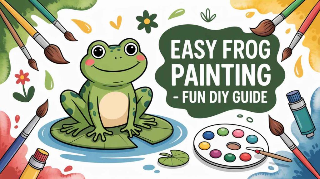 Easy Frog Painting