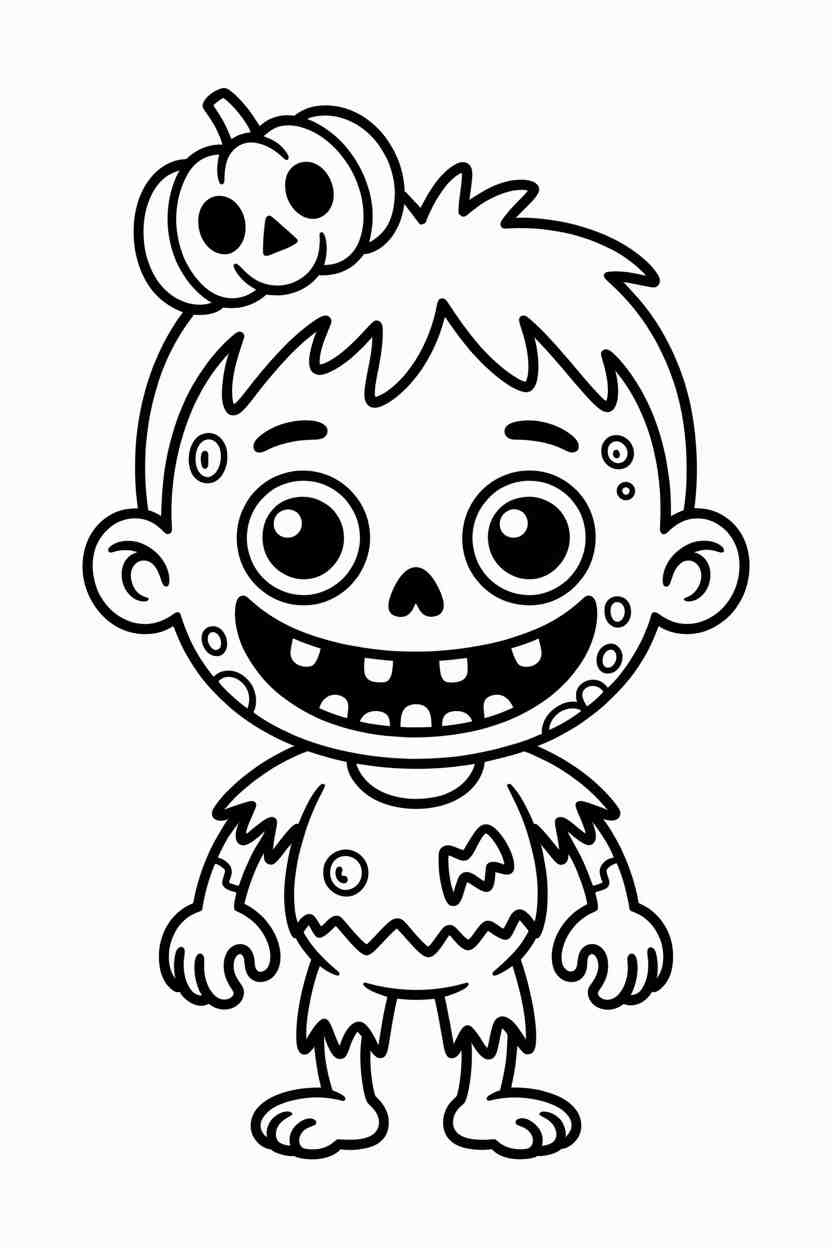 zombie coloring pages printable