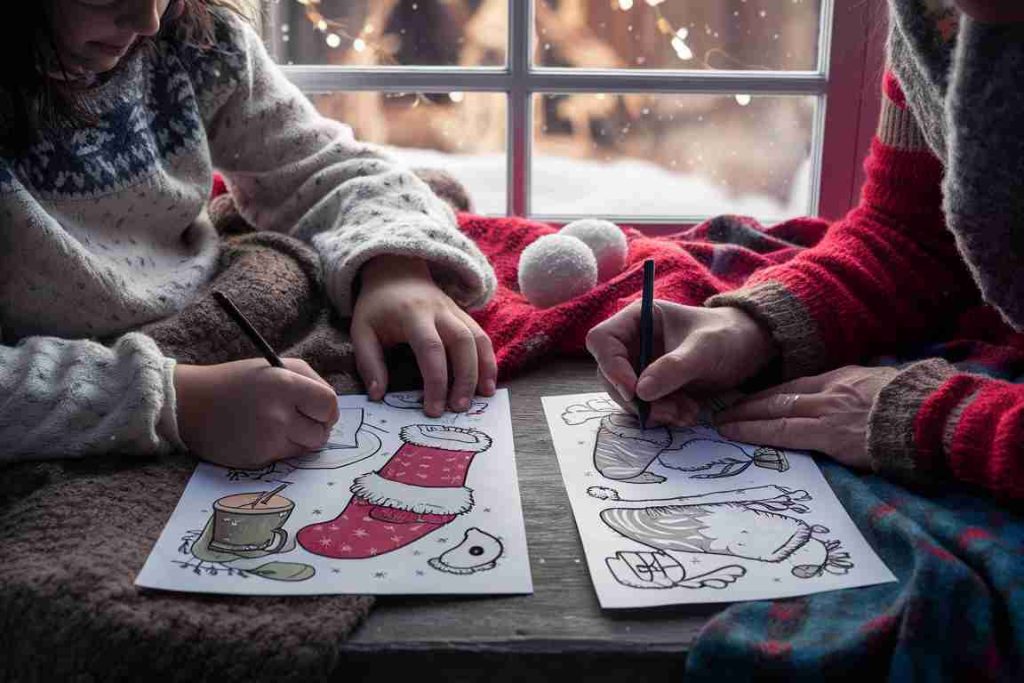 Colouring Pages Christmas