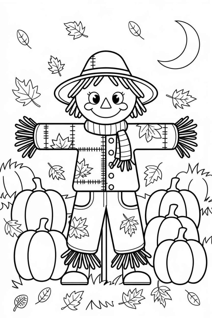 autumn coloring pages for adults free printable