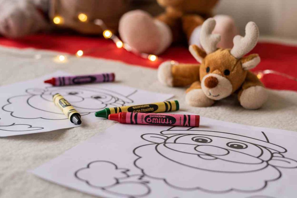 santa claus coloring pages pdf