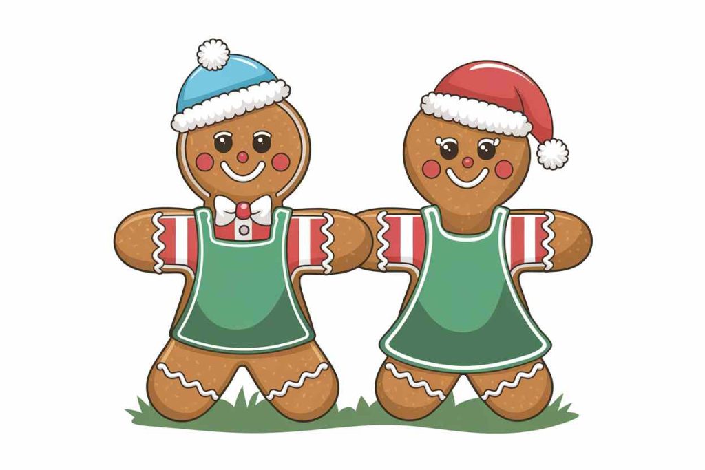 gingerbread man coloring pages free