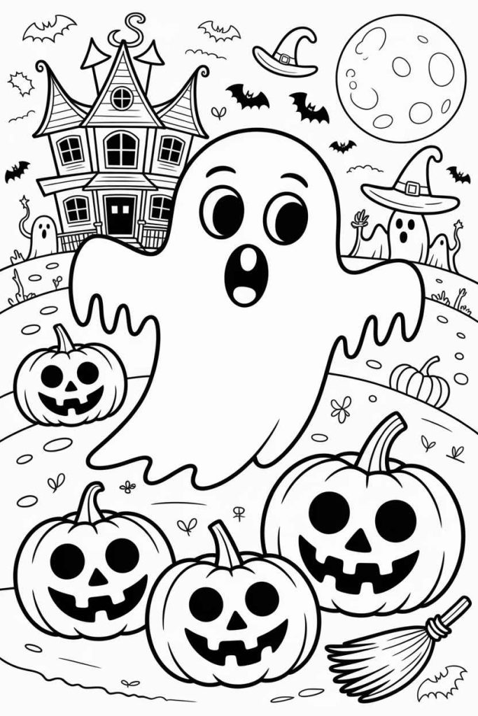 fall themed coloring pages free