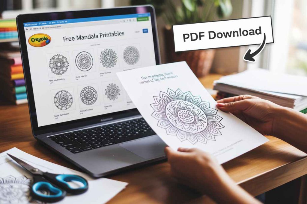 mandala coloring sheets printable