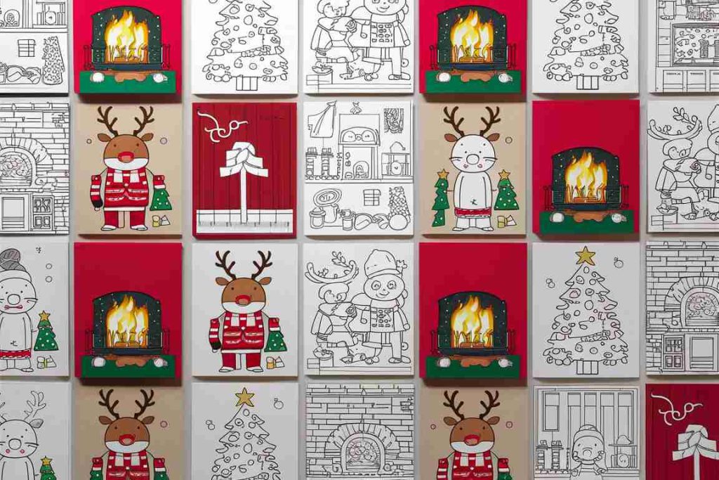 Winter Coloring Pages Free Printable