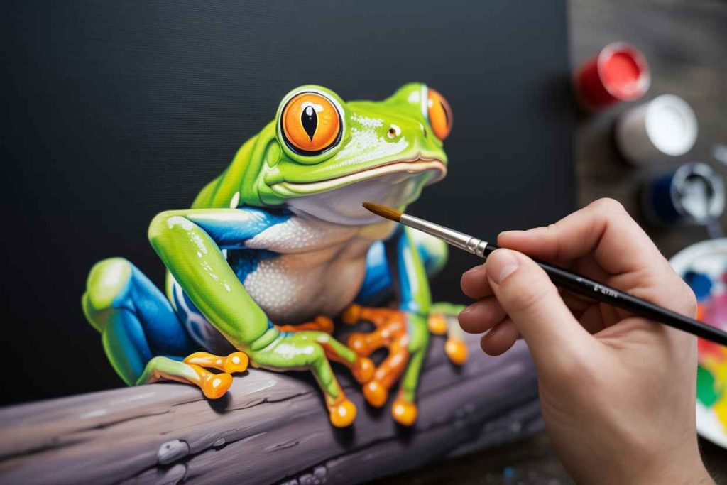 kermit the frog painting easy