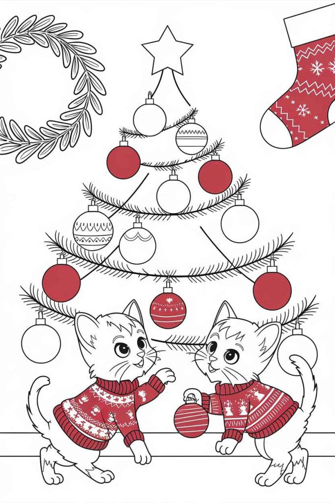 31+ Christmas Tree Coloring Pages – Free & Printable Fun for All Ages!