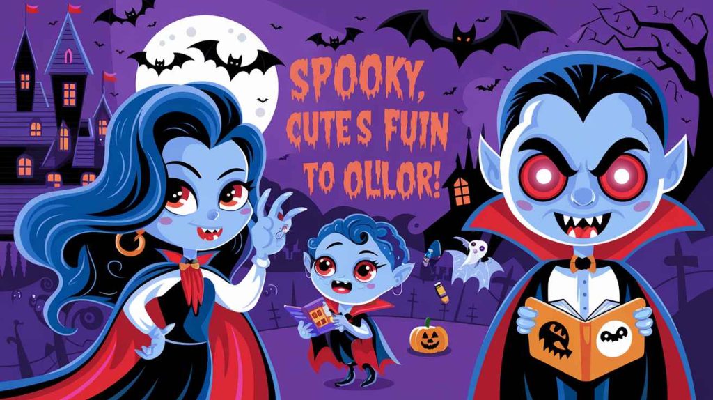 girl vampire coloring pages