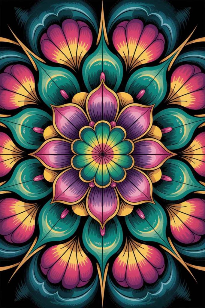 mandala coloring sheets for kids