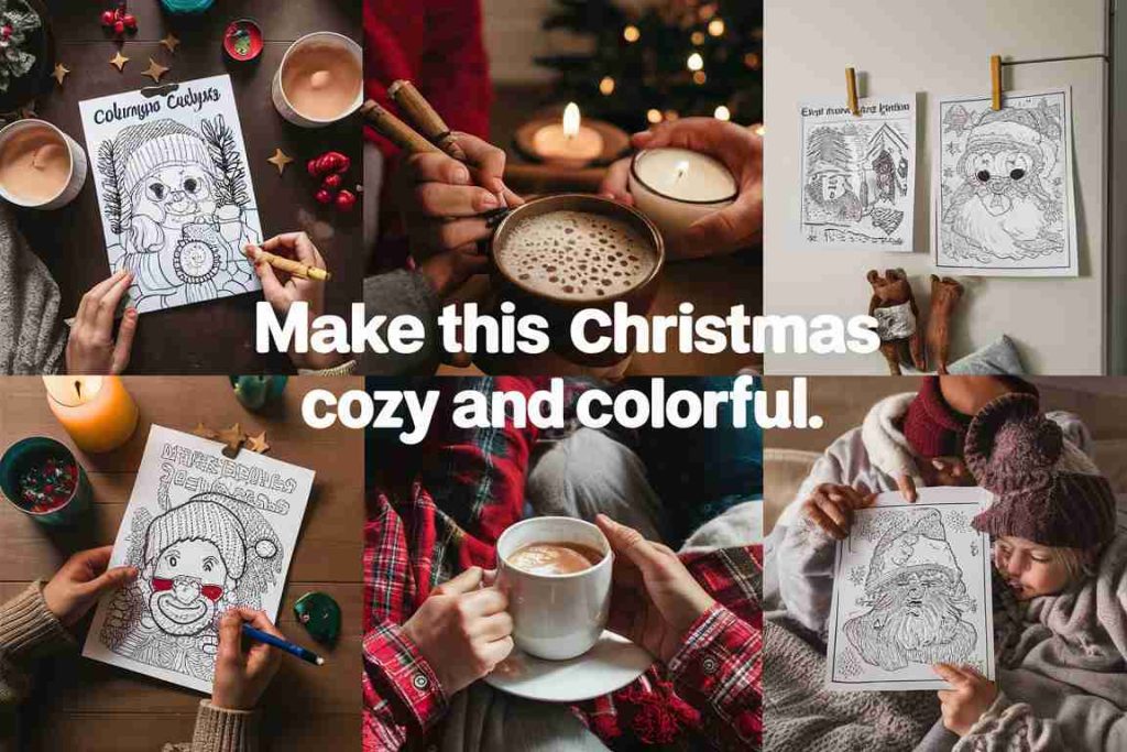 Christmas Coloring Sheets