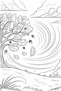 21+Coloring Wind – Free, Easy, and Fun Online Pages for Kids
