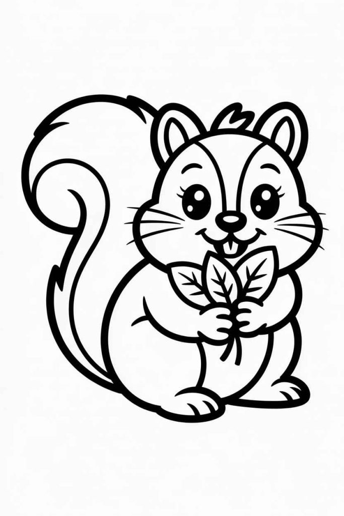 fall leaves coloring pages for kids printable