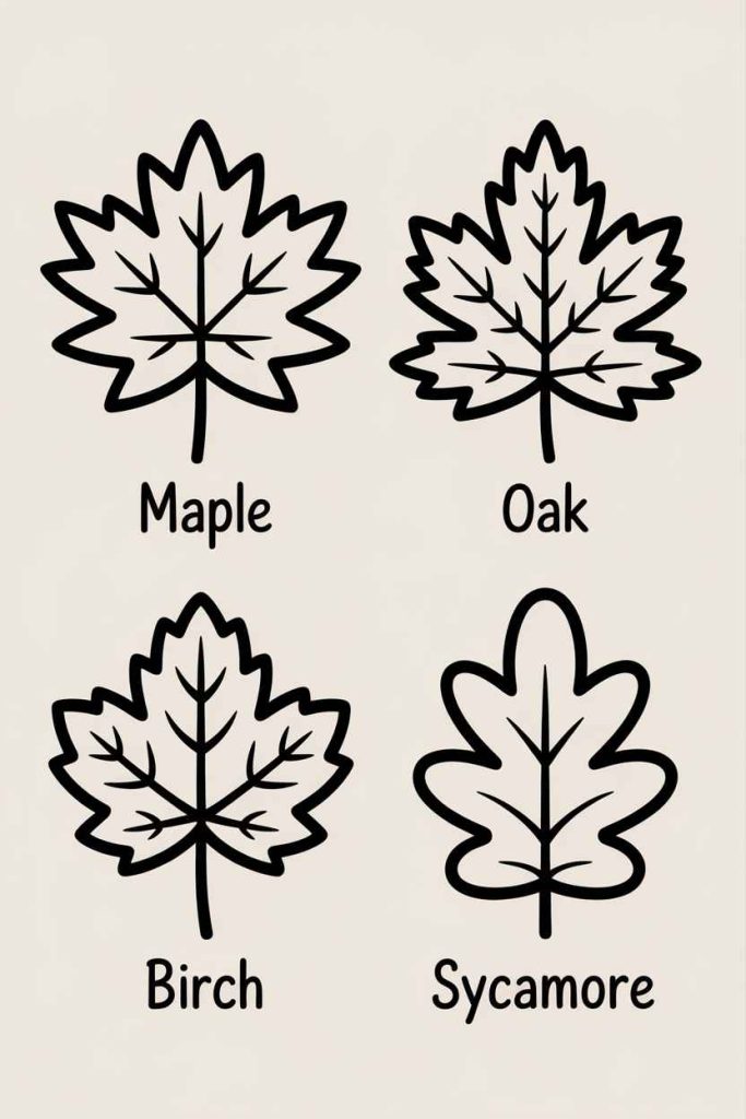 autumn coloring pages