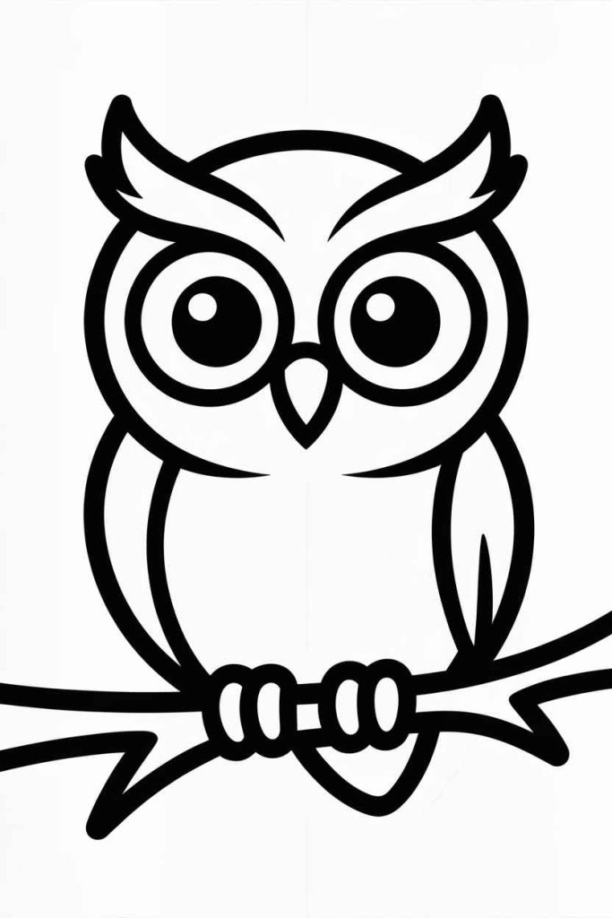 simple fall coloring pages for kindergarten