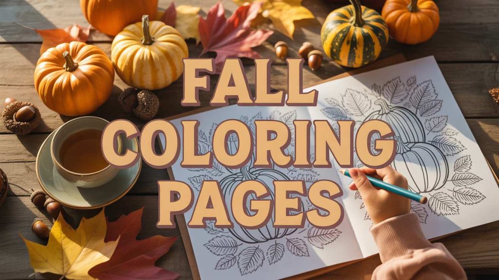 fall coloring pages